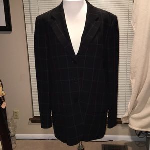 DKNY  vintage black blazer with stitch detail